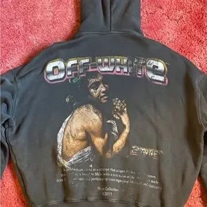 Off-White Shirts Offwhite Digit Bacchus Drawstring Longsleeved